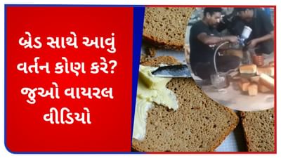 Viral Video : લો બોલો...બ્રેડને તાજી બતાવવા માટે વ્યક્તિએ કર્યું આવું કૃત્ય, Viral Video જોયા પછી તમે કહેશો - આને  જેલ ભેગા કરો