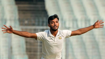 Ranji Trophy: ચેતન સાકરીયાએ ફાઈનલ મેચમાં સુદીપકુમારની ઉડાવી ગીલ્લીઓ, શૂન્ય રને કર્યો ક્લીન બોલ્ડ, જુઓ Video