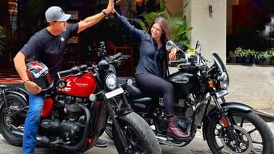 ટીવીની સંસ્કારી વહુએ શાનદાર અંદાજમાં રસ્તા પર ચલાવી બાઈક, જુઓ Viral Video