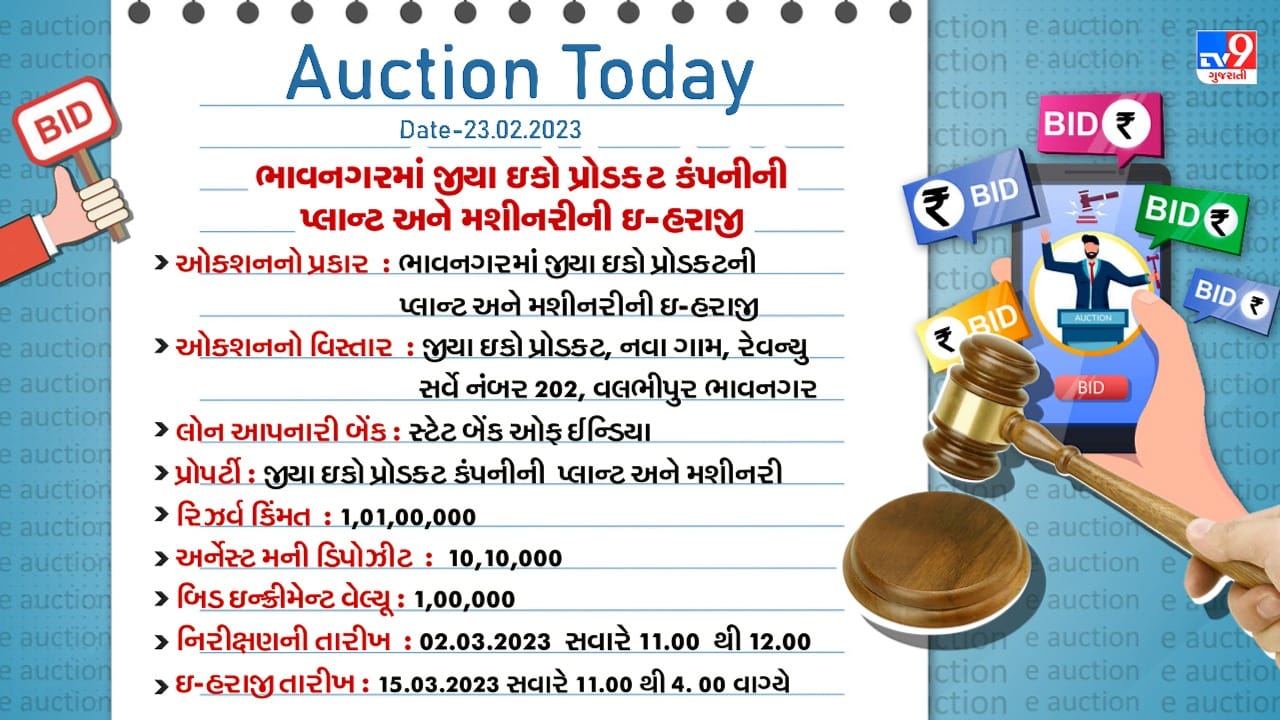 E Auction Bhavnagar Detail