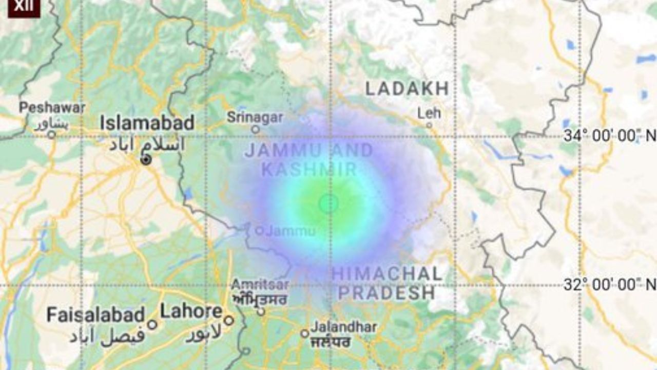 Earthquake Breaking News : જમ્મુ-કાશ્મીરના કટરામાં આવ્યો ભૂકંપ, વહેલી સવારે ધ્રુજી ધરતીના સ્વર્ગની ધરા