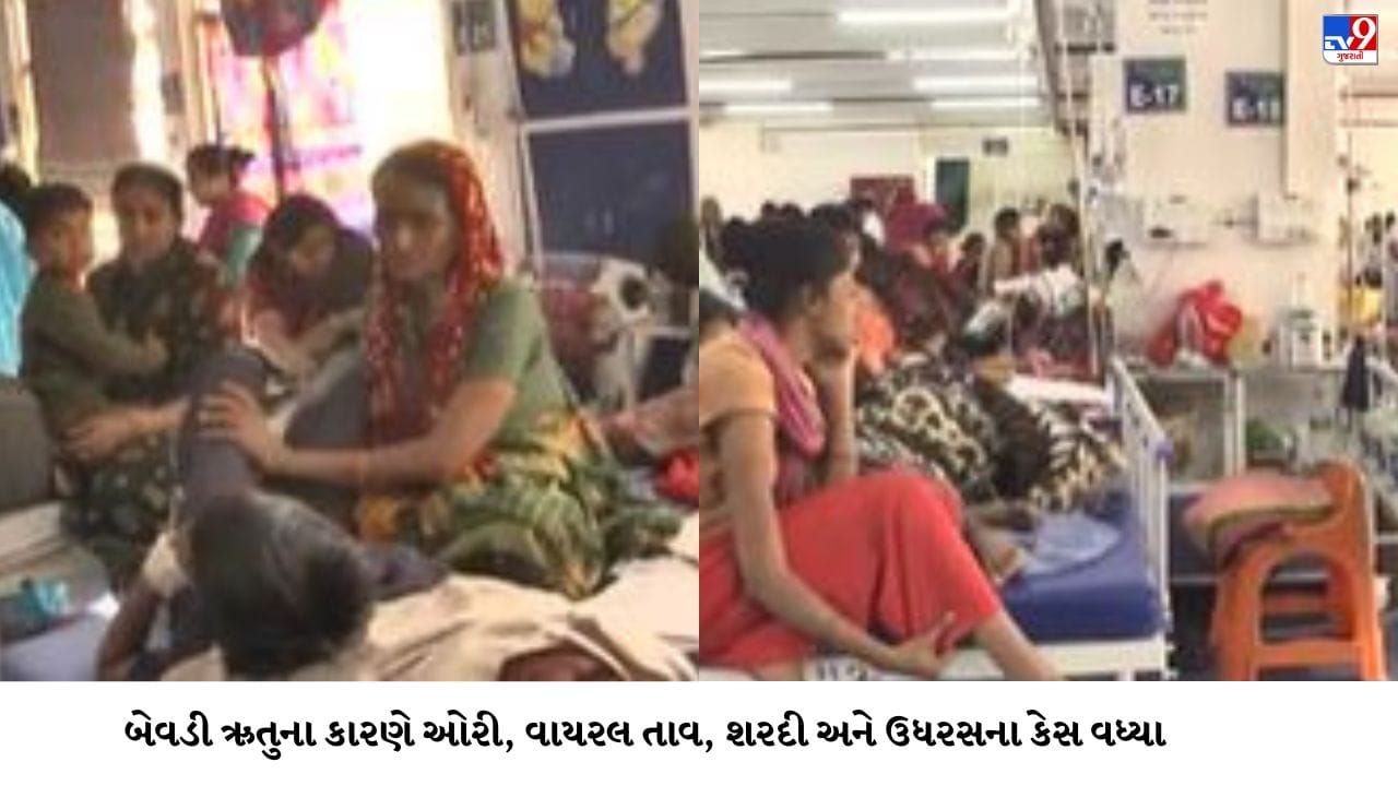 Jamnagar: બાળકો સહિત તબીબોમાં વધ્યા વાયરલ તાવના કેસ, ઓરીની સારવાર માટે સ્પેશિયલ વોર્ડ કરાયો કાર્યરત