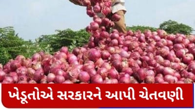 ખેડૂતોએ સરકારને ચેતવણી આપી, 20 રૂપિયા કિલોના ભાવે ડુંગળી ખરીદો, નહીં તો બજાર બંધ કરી દેવામાં આવશે