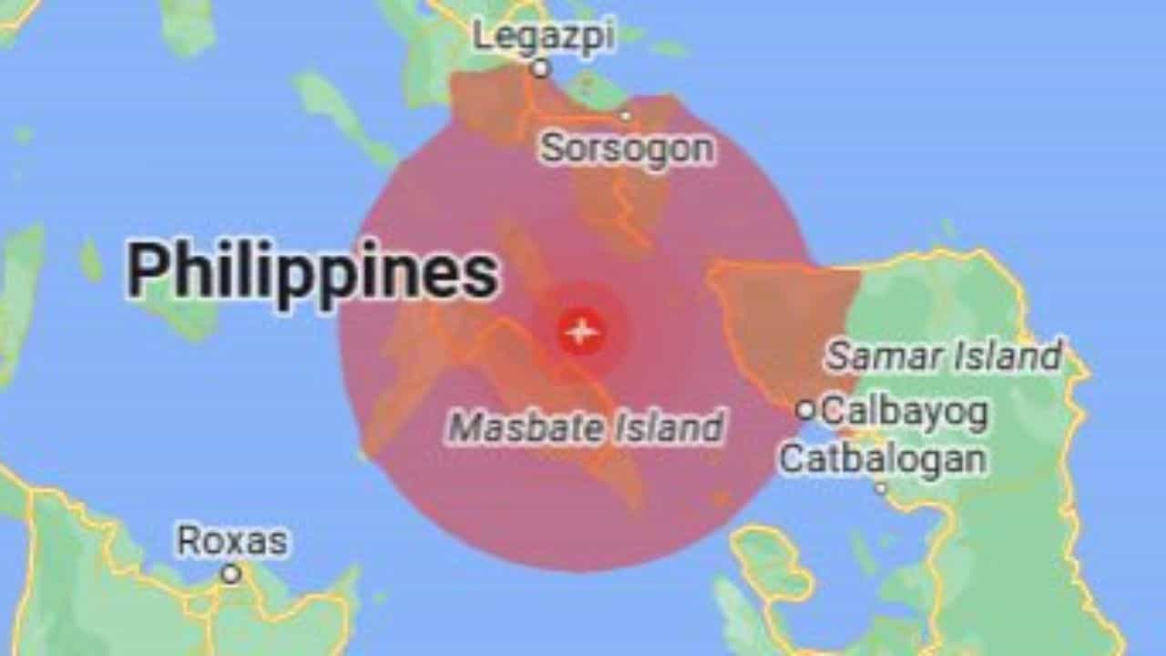 Earthquake Breaking News: ફિલીપીન્સમાં અનુભવાયો 6.1ની તીવ્રતાનો ભૂકંપ, મસ્બાતે ક્ષેત્રથી 35 કિમી દૂર ભૂકંપનું કેન્દ્રબિંદુ