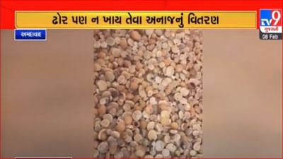 Gujarati Video : અમદાવાદમાં રેશનકાર્ડ ધારકોને સડેલા અનાજનું કરાયુ વિતરણ, CMO સુધી પહોંચી ફરિયાદ