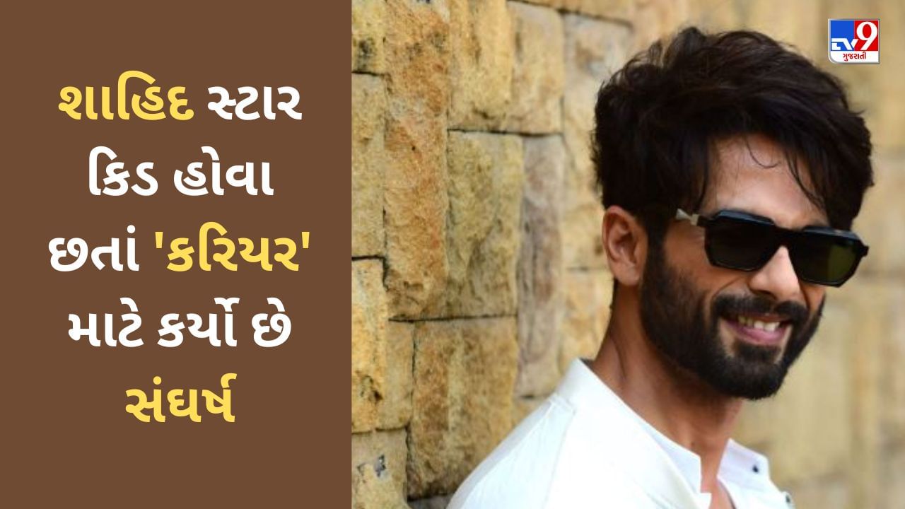 Shahid Kapoor Birthday : બેક-ગ્રાઉન્ડ ડાન્સરથી લઈને 'પદ્માવત' સુધી, શાહિદ સ્ટાર કિડ હોવા છતાં કરિયર માટે કર્યો છે સંઘર્ષ - જુઓ Video