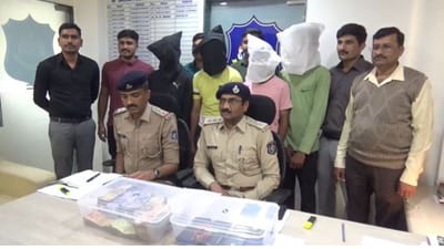 Surat: સુરતના સચિન વિસ્તારમાં આઇસર ટેમ્પો આંતરી લૂંટ કરનાર 4 આરોપી ઝડપાયા