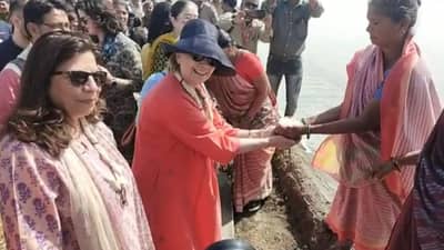 Surendranagar: પાટડીના રણમાં અગરિયા મહિલાઓના પરિશ્રમની સ્ટોરી સાંભળી હિલેરી ક્લિન્ટન બન્યા નતમસ્તક, 50 મિલિયન ડોલરના દાનની કરી જાહેરાત