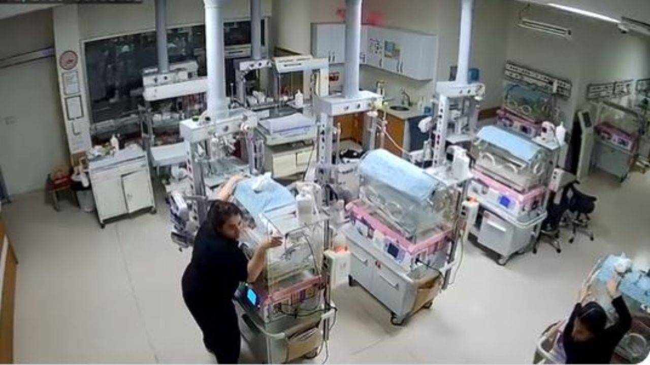 તુર્કીયેની હોસ્પિટલની નર્સે જીવ જોખમમાં મૂકી નવજાત બાળકોને બચાવ્યા, જુઓ ભૂકંપ સમયનો Video Viral