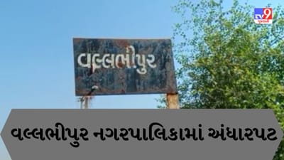 Gujarat Video : ભાવનગરના વલ્લભીપુર નગરપાલિકામાં અંધારપટ, વોટર વર્કસનું વીજ કનેક્શન કપાતા પ્રજાને હાલાકીનો સામનો કરવો પડશે, જુઓ Video