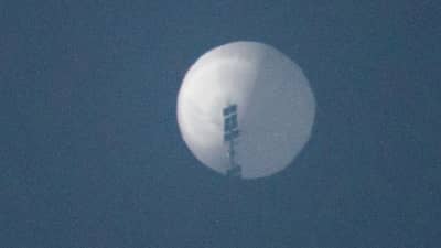 અમેરિકાએ ચાઈનીઝ જાસૂસ બલૂનને તોડી પાડ્યું, બંને દેશો વચ્ચે તણાવ વધી શકે છે