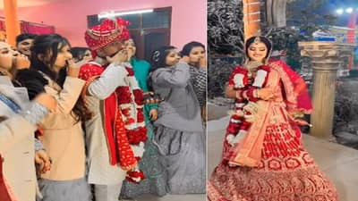 Viral Video: પતલી કમરિયા પર દુલ્હનએ કર્યો જબરદસ્ત ડાન્સ, વરરાજા સાથે સાળીઓએ પણ જમાવ્યો રંગ