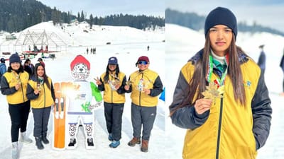 જમ્મુ કાશ્મીરમાં આયોજિત ખેલો ઈન્ડિયા નેશનલ વિન્ટર ગેમની ત્રીજી આવૃત્તિમાં ગુજરાતે સુવર્ણ પદક હાંસલ કર્યો