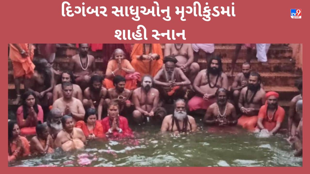 મહાશિવરાત્રીમાં શિવમય બન્યુ ભવનાથ, સાધુ સંતોએ મૃગીકુંડમાં કર્યું શાહી સ્નાન, જુઓ VIDEO