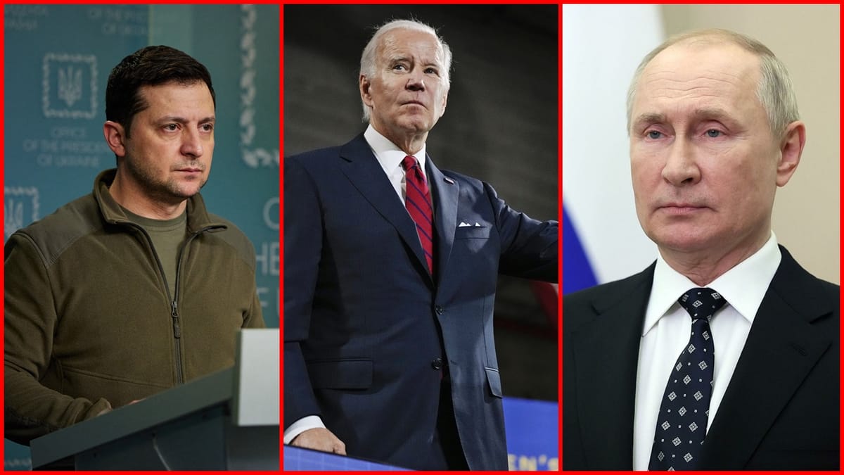 Russia Ukraine War: અમેરિકાના રાષ્ટ્રપતિ બાઈડન યુદ્ધ સમાપ્ત કરવા યુક્રેનનું કરવા માંગે છે વિભાજન, રશિયાને 20 ટકા હિસ્સો આપવા તૈયાર