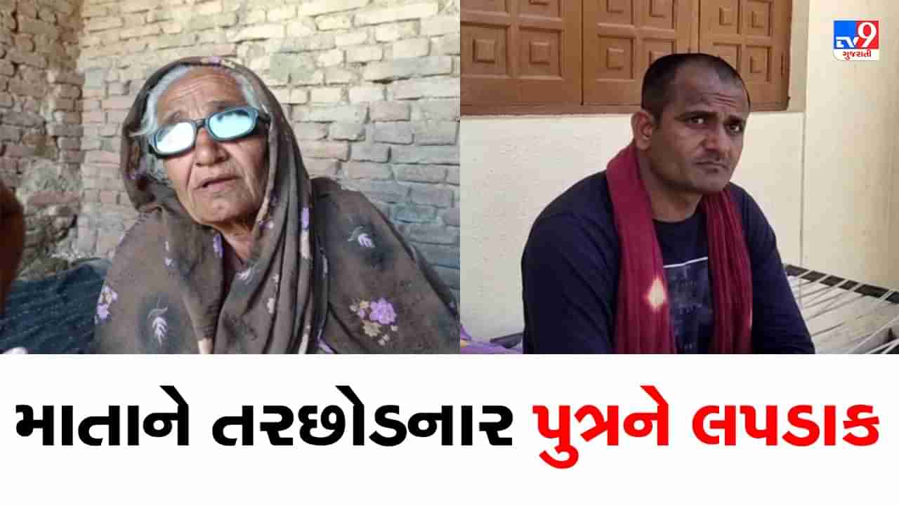 Rajkot : સ્વાર્થી દીકરાએ વિધવા માતાને તરછોડી ભટકવા કરી મજબુર, તંત્રએ રસ લઈ જમીન-મકાન અને ભરણપોષણ આપવા કર્યો આદેશ