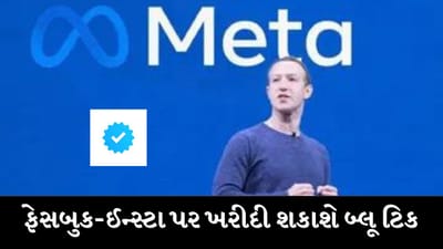 હવેથી ફેસબુક-ઈન્સ્ટાગ્રામ પર ખરીદી શકાશે બ્લૂ ટિક, દર મહિને ખર્ચવા પડશે આટલા રુપિયા