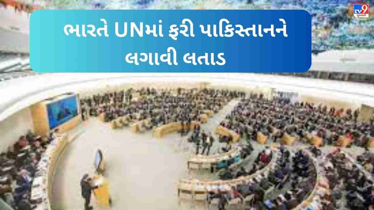 ભારતે UN માં ફરી પાકિસ્તાનને લગાવી લતાડ, કહ્યું-દુનિયાએ તેમની પાસેથી લોકશાહી અને માનવ અધિકાર શીખવાની જરૂર નથી