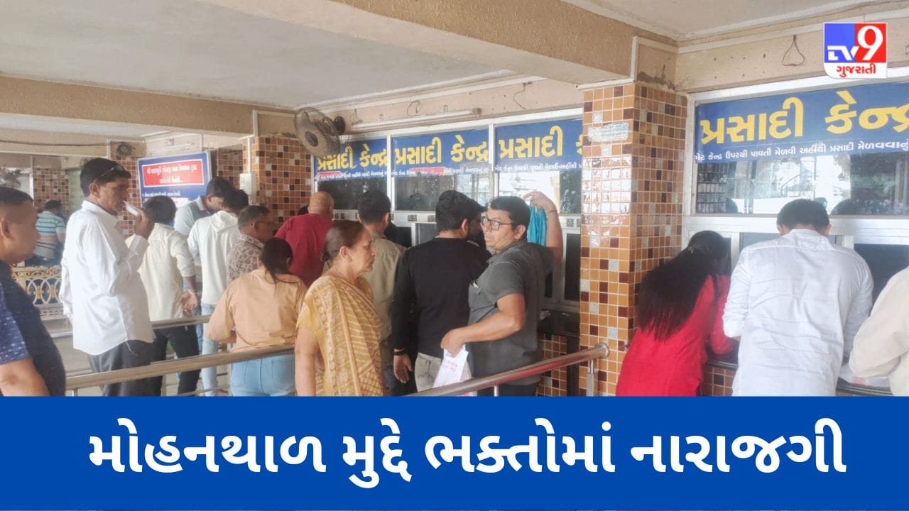 Gujarati Video: અંબાજી મંદિરમાં મોહનથાળનો પ્રસાદ બંધ થતા ભક્તોમાં સતત નારાજગી Gujarati Video: અંબાજી મંદિરમાં મોહનથાળનો પ્રસાદ બંધ થતા ભક્તોમાં સતત નારાજગી