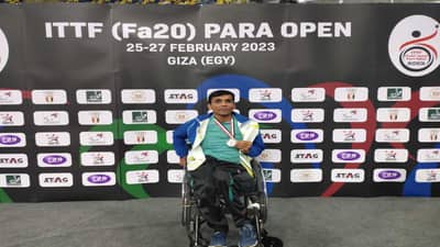 Bhavnagar: ભાવનગરના દિવ્યાંગ ખેલાડી અલ્પેશ સુતરીયાએ આંતરરાષ્ટ્રીય પેરા ટેબલ ટેનિસ ટુર્નામેન્ટમાં જીત્યો સિલ્વર મેડલ