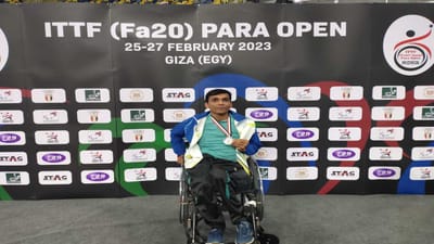 Bhavnagar: ભાવનગરના દિવ્યાંગ ખેલાડી અલ્પેશ સુતરીયાએ આંતરરાષ્ટ્રીય પેરા ટેબલ ટેનિસ ટુર્નામેન્ટમાં જીત્યો સિલ્વર મેડલ