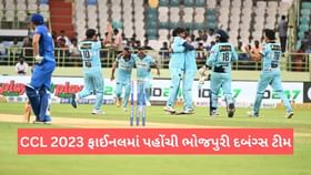 CCL 2023: ભોજપુરી દબંગ્સ પહોંચ્યુ ફાઈનલમાં, સેમીફાઈનલમાં 6 વિકેટે મુંબઈ હિરોઝ સામે જીત CCL 2023: ભોજપુરી દબંગ્સ પહોંચ્યુ ફાઈનલમાં, સેમીફાઈનલમાં 6 વિકેટે મુંબઈ હિરોઝ સામે જીત