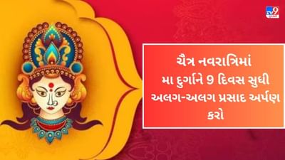 ચૈત્ર નવરાત્રિમાં મા દુર્ગાના આશીર્વાદ મેળવવા કરો આ ઉપાય, 9 દિવસ સુધી અલગ-અલગ પ્રસાદ અર્પણ કરો, માતાજી થશે પ્રસન્ન