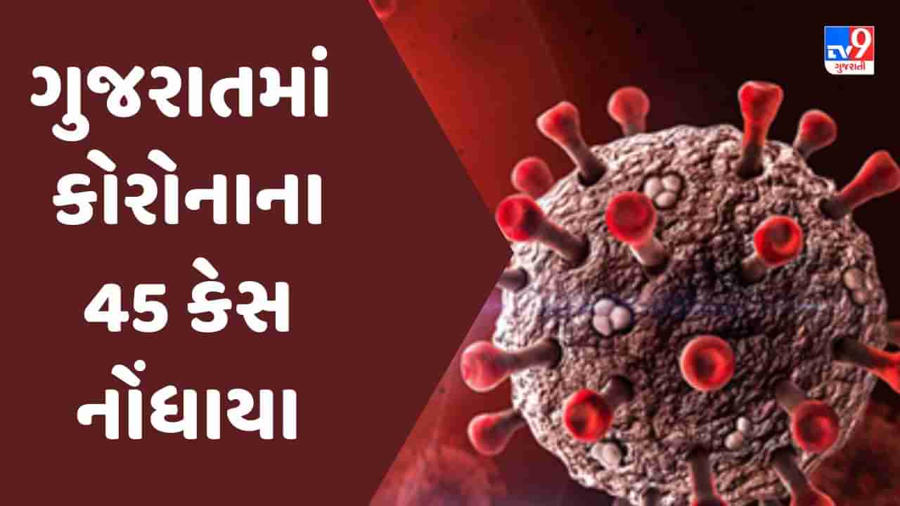 Breaking News : ગુજરાતમાં કોરોનાના કેસમાં સતત વધારો, નવા 45 કેસ નોંધાયા, એક્ટિવ કેસ 233