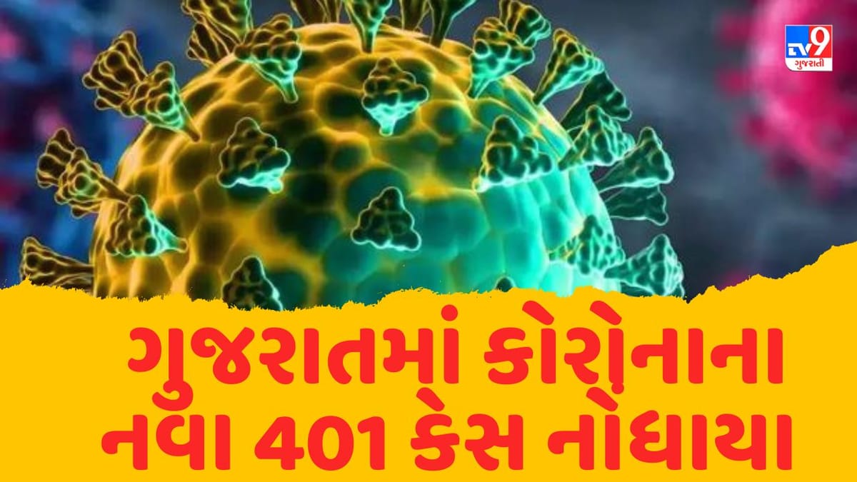 Breaking News : ગુજરાતમાં કોરોનાના કેસમાં ફરી વધારો, નવા 401 કેસ નોંધાયા, એક્ટિવ કેસ 2136એ પહોંચ્યા