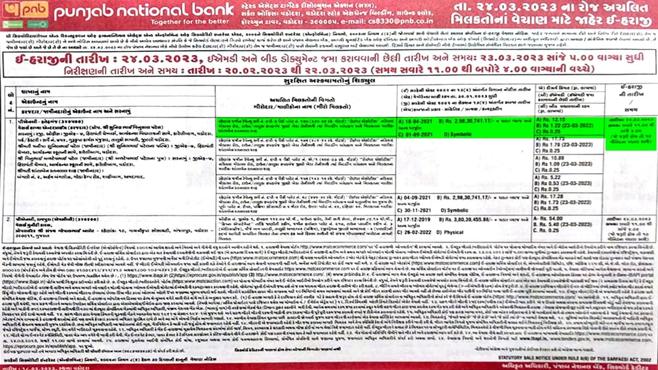 Kheda Flat E Auction Paper Cutting