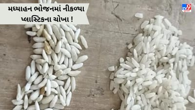 બાળકોના સ્વાસ્થ્ય સાથે ચેડા ! શાળામાં મધ્યાહન ભોજનમાં અપાતા ચોખામાં નીકળ્યા પ્લાસ્ટિકના ચોખા
