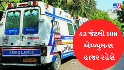 રાજકોટ : હોળી-ધૂળેટીમા વધતા ઈમરજન્સી કેસને ધ્યાને લઈને 108 એલર્ટ, 42 એમ્બ્યુલન્સ રોડ પર દોડતી રખાશે
