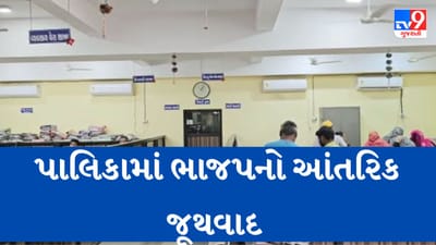 Gujarati video: ભાજપ સંચાલિત વ્યારા નગરપાલિકામાં વેરા વધારાના નિર્ણયને પગલે આંતિરક જૂથવાદ આવ્યો સામે