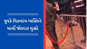 Viral Video : ભૂલથી પગ પર ચઢી ગઈ વ્હીલચેર, યુવકે વિકલાંગ વ્યક્તિને માર્યો જોરદાર મુક્કો