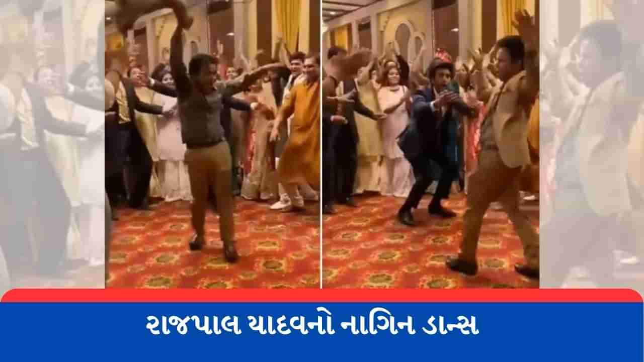 Viral Video : રાજપાલ યાદવનો નાગિન ડાન્સ થયો વાયરલ, યુઝર્સે કહ્યું - ઓલ્ડ ઈઝ ગોલ્ડ !