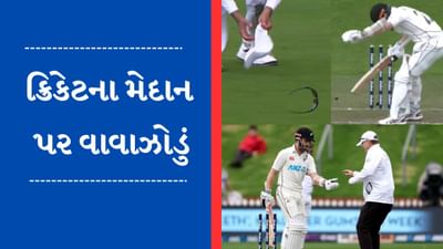 Viral Video : લાઈવ મેચમાં ઉડ્યા હેલમેટ, ચશ્મા અને ટોપી... મેદાન છોડી ભાગ્યા ખેલાડીઓ