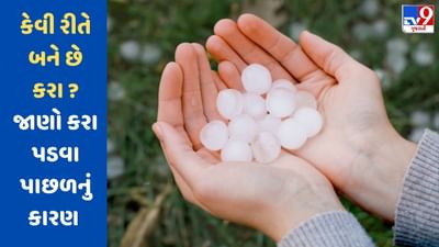 Video: કેવી રીતે બને છે કરા? ક્યાં વધુ પડવાની હોય છે શકયતા? જાણો કરા પડવા પાછળનું કારણ