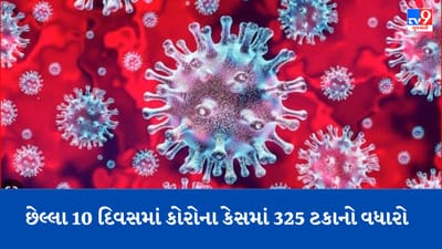 Corona Case: રાજ્યમાં છેલ્લા 10 દિવસમાં કોરોનાના કેસમાં 325 ટકાનો વધારો, એક્ટિવ કેસની સંખ્યા વધીને 1697 થઈ