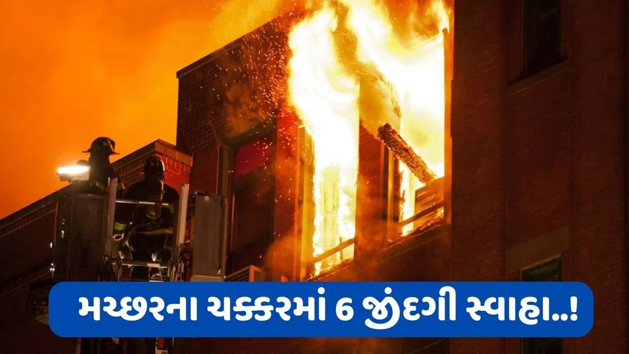 Delhi News: મચ્છર ભગાડવા સળગાવેલી કોઈલના કારણે ઘરમા લાગી આગ, શ્વાસ રુંધાતા 6 લોકોના થયા મોત