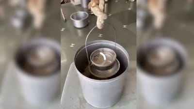 Viral Video News : ઉનાળામાં ઘરે ઘરે આ રીતે બનાવતા હતા ઘરેલુ આઈસક્રીમ, Video જોશો તો યાદ આવશે 90નો દશકો