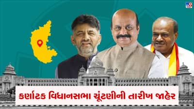 Karnataka Election Breaking News: કર્ણાટક વિધાનસભાની ચૂંટણીની તારીખ જાહેર કરતુ ચૂંટણી પંચ, 10 મે ના રોજ ચૂંટણી ,પરિણામ 13 મે ના રોજ