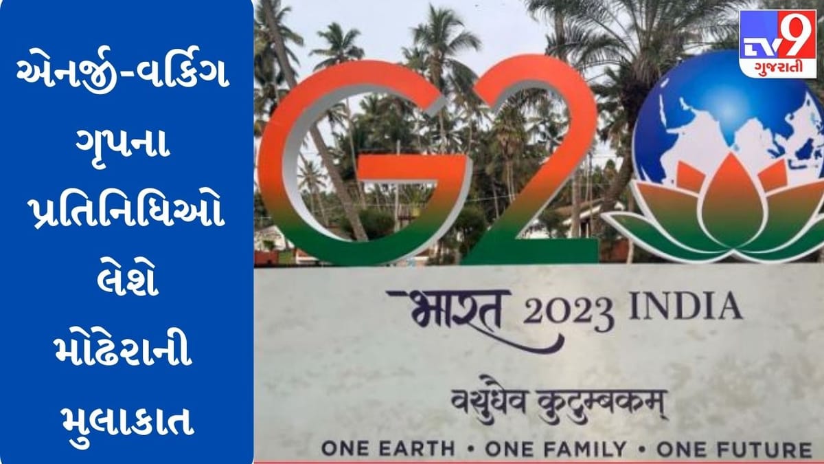Mehsana: G-20 એનર્જી વર્કિંગ ગૃપના 120 જેટલા પ્રતિનિધિઓ આગામી 3 અને 4 એપ્રિલે મોઢેરા સૂર્યમંદિર અને સોલાર પાર્ક પ્રોજેક્ટની મુલાકાત કરશે