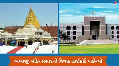 Gujarati VIDEO : અંબાજી મંદિરમાં પ્રસાદ વિવાદ વધુ વકર્યો, મોહનથાળને લઈને હાઇકોર્ટમાં દાખલ થઈ શકે છે PIL