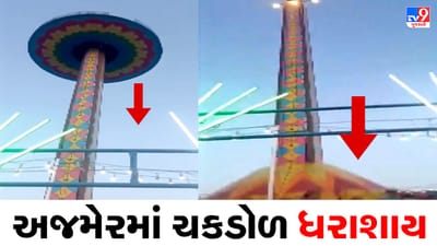Breaking news : પાર્કમાં કેબલ તૂટવાને કારણે રાઇડ જમીનદોસ્ત થઇ, 11 લોકો ઘાયલ, જુઓ Video
