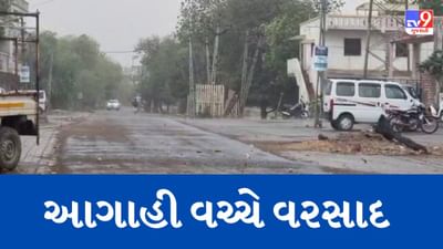 Gujarati Video : ગુજરાતમાં તાપી, અમરેલી, સુરત, રાજકોટ સહિતના વિસ્તારોમાં ધોધમાર વરસાદ, જગતનો તાત મુશ્કેલીમાં