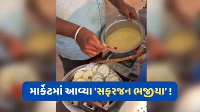 OMG : માણસે બનાવ્યા સફરજન અને જામફળના ભજીયા ! યુઝર્સ વીડિયો જોઈને થયા હેરાન, કહ્યું હવે આ શું છે ભાઈ !