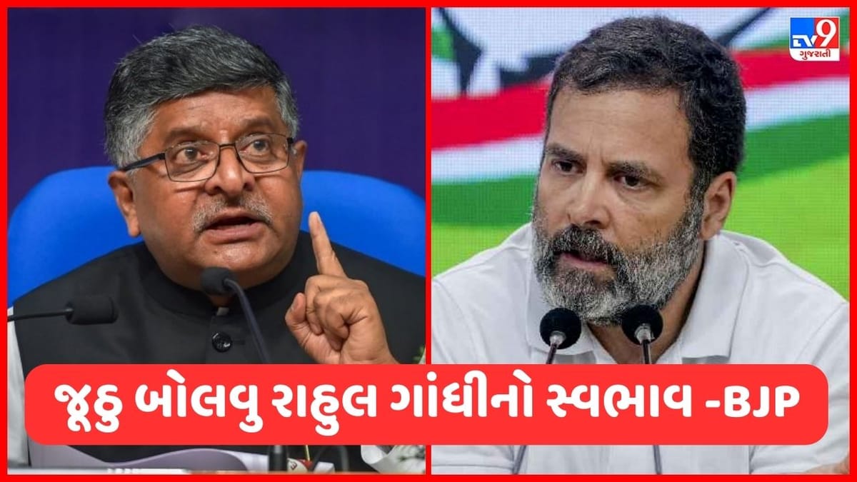 કોંગ્રેસ પાસે વકીલોની ફોજ, તે ઉપલી અદાલતમાં કેમ ન ગયા? રાહુલ ગાંધી પર ભાજપનો પલટવાર