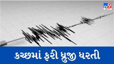 Gujarati Video : કચ્છમાં ફરી ધ્રુજી ધરતી, 3.3ની તીવ્રતાનો ભૂકંપનો ઝટકો અનુભવાયો, જુઓ Video Gujarati Video : કચ્છમાં ફરી ધ્રુજી ધરતી, 3.3ની તીવ્રતાનો ભૂકંપનો ઝટકો અનુભવાયો, જુઓ Video