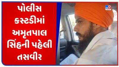 Amritpal Singh : પોલીસ કસ્ટડીમાં અમૃતપાલ સિંહની પહેલી તસવીર સામે આવી, 36 દિવસ પછી ધરપકડ, જુઓ Video