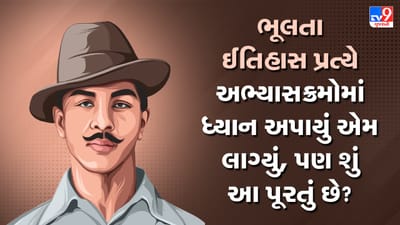 ભૂલતા ઈતિહાસ પ્રત્યે અભ્યાસક્રમોમાં ધ્યાન અપાયું એમ લાગ્યું, પણ શું આ પૂરતું છે?